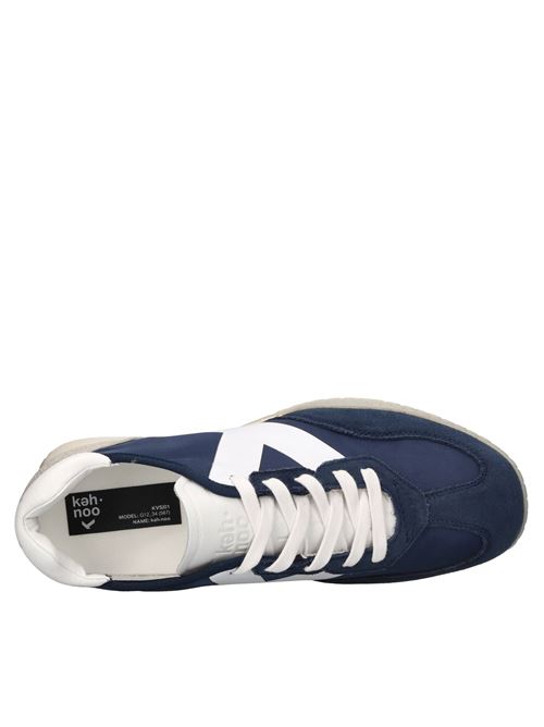 Sneakers in camoscio ecopelle e tessuto KEH NOO | S00KM9753DENIM-BIANCO